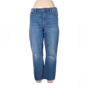 Madewell The Highrise Slim Crop Boyjean Size 32